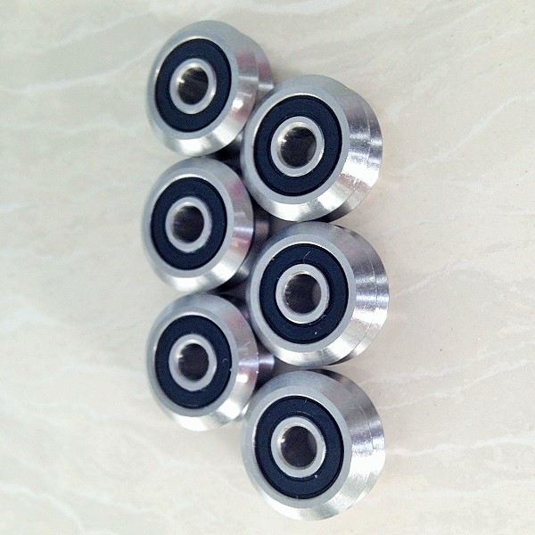 Stainless Steel Double V Guide Wheels